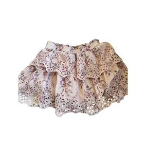 GAP x LoveShackFancy Floral Eyelet Ruffle Skirt Toddler Girls 3 Years Pink